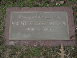 Edith <I>Ellzey</I> Black 