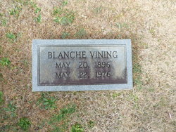 Blanche Katie <I>McGhee</I> Vining 