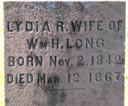 Lydia Ruth <I>Walter</I> Long 