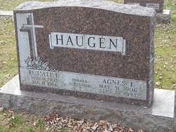 Agnes Irene <I>Johnson</I> Haugen 