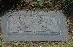 Sarah Elizabeth <I>York</I> McLauchlin 