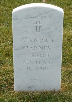 Glenda F. <I>Weatherly</I> Barnes Herod 