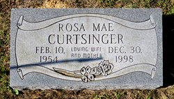 Rosa May <I>Oller</I> Curtsinger 