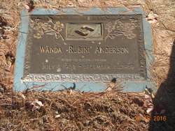 Wanda <I>Rubini</I> Anderson 