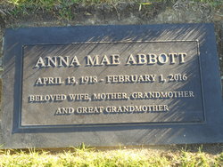 Anna Mae <I>LeRoy</I> Abbott 