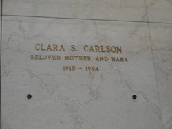 Clara Sue <I>Cole</I> Carlson 