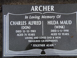 Hilda Maude Emma <I>Miles</I> Archer 