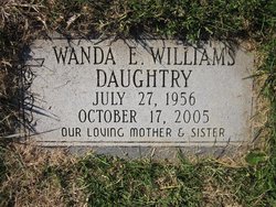 Wanda E <I>Williams</I> Daughtry 