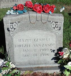 Hazel Genieve <I>Hirtzel</I> VanZandt 