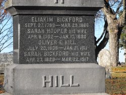 Sarah <I>Hooper</I> Bickford 