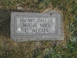 Infant Daughter Alcox 