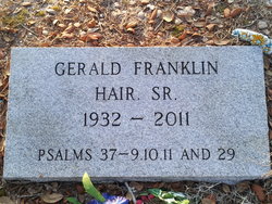 Gerald F Hair Sr.