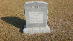 Annie Ethel <I>Bunch</I> Dean 