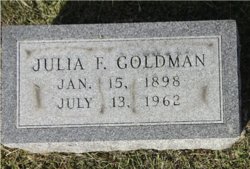 Julia <I>Frankel</I> Goldman 