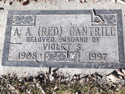 Augustus Alex “Red” Cantrill 