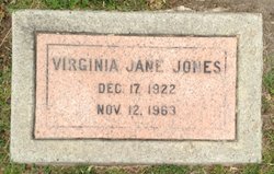 Virginia Jane <I>Exon</I> Jones 