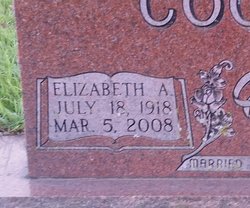 Elizabeth A. “Betty” <I>Driscoll</I> Cooper 