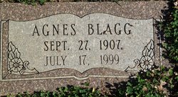 Agnes <I>Fisher</I> Blagg 
