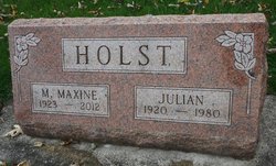 Mary Maxine <I>Poisel</I> Holst 