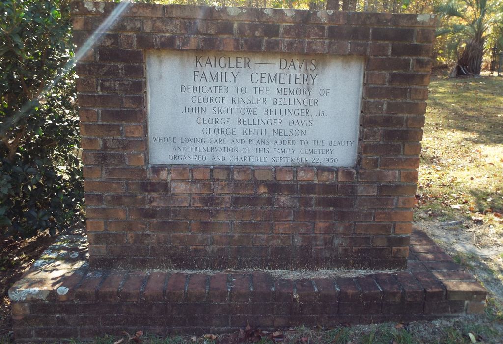 Kaigler Davis Family Cemetery