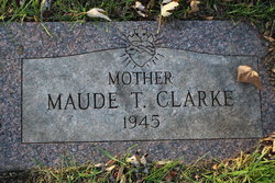 Maude T <I>Dean</I> Clarke 