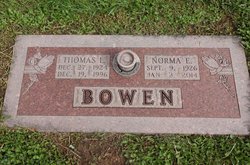 Norma Elizabeth <I>Mentz</I> Bowen 