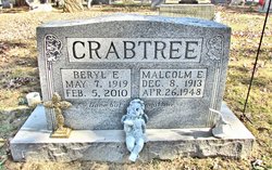 Beryl E. <I>Lockhart</I> Crabtree 