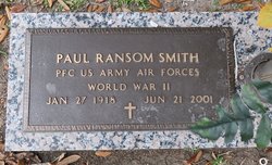 Paul Ransom “P.R. - Grampy” Smith 