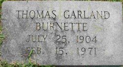 Thomas Garland Burnette 