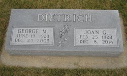 Joan G <I>Gerhold</I> Dietrich 
