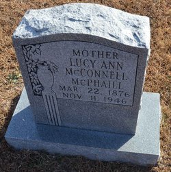 Lucy Ann <I>McPhaill</I> McConnell 
