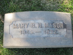 Mary Bleight <I>Hazlehurst</I> Mason 