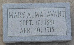 Mary Alma Avant 