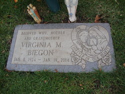 Virginia M. <I>Vergulak</I> Biegon 