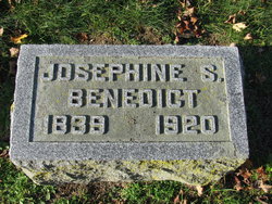 Josephine Sara <I>Barber</I> Benedict 