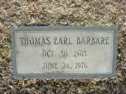 Thomas Earl Barbare 