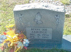Benny Joe Akridge 