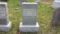 Alice M Burges 