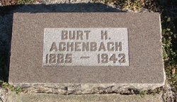 Burt Harold Achenbach 