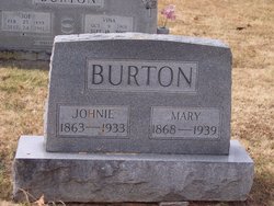 Mary Catherine <I>Butler</I> Burton 
