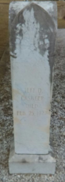 Jefferson Davis “Jeff” Casbeer 