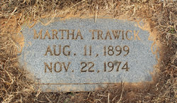 Martha <I>Trawick</I> Gleaton 