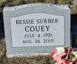 Bessie <I>Surber</I> Couey 