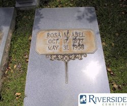 Rosa Ann <I>Marshall</I> Abel 
