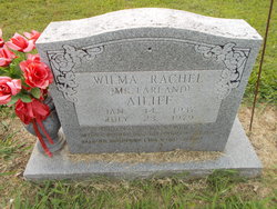 Wilma Rachel <I>McFarland</I> Ailiff 