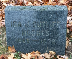 Ida Josephine <I>Sutliff</I> Hobbes 