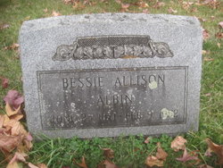 Bessie Allison Albin 