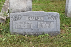 Mary Belle <I>Carey</I> Sparks 