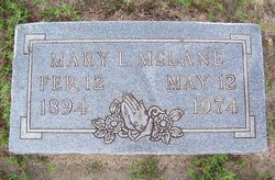 Mary Louise <I>Conaway</I> McLane 