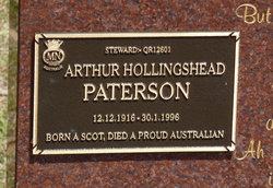 Arthur Hollingshead Paterson 